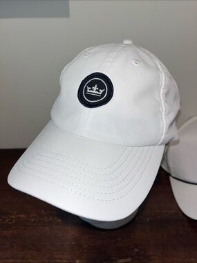 White Crown Peter Millar Sloop style golf cap hat men’s